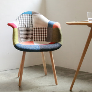 패브릭 퀼팅132 인테리어 식탁 의자