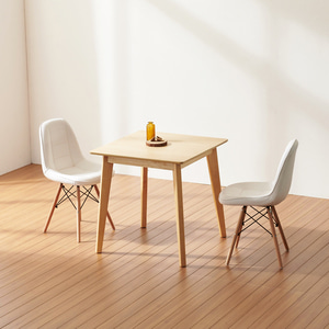 2인용 원목 식탁세트, 원목 테이블 의자세트